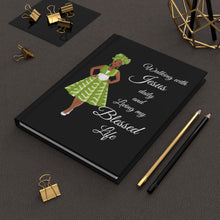 Load image into Gallery viewer, Walking with Jesus Daily - Green - Hardcover Journal