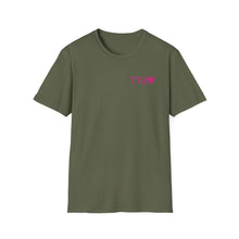 Load image into Gallery viewer, Thank You Jesus T-Shirt | Christian Faith Tee, PINK script heart