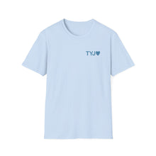 Load image into Gallery viewer, Thank You Jesus for Everything T-Shirt | Christian Faith Tee Blue