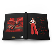 Load image into Gallery viewer, Walking with Jesus Hardcover Journal (Red)
