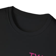 Load image into Gallery viewer, Thank You Jesus T-Shirt | Christian Faith Tee, PINK script heart
