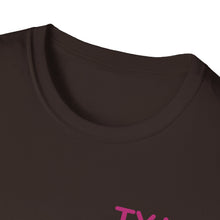 Load image into Gallery viewer, Thank You Jesus T-Shirt | Christian Faith Tee, PINK script heart