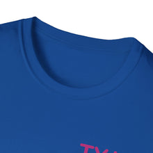 Load image into Gallery viewer, Thank You Jesus T-Shirt | Christian Faith Tee, PINK script heart