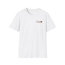 Load image into Gallery viewer, Thank You Jesus Script Tee | T-Shirt, Faith Christian Religious Typography Chocolate