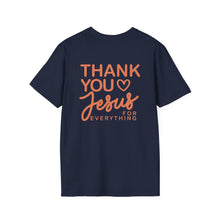 Load image into Gallery viewer, Thank You Jesus for Everything T-Shirt | Christian Faith Tee Coral