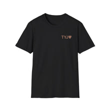 Load image into Gallery viewer, Thank You Jesus Script Tee | T-Shirt, Faith Christian Religious Typography Chocolate

