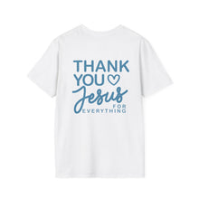 Load image into Gallery viewer, Thank You Jesus for Everything T-Shirt | Christian Faith Tee Blue
