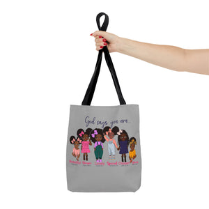 African American Baby Tote Bag, Child Gift, Affirmation, Inspirational