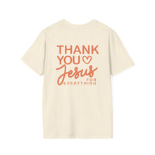 Load image into Gallery viewer, Thank You Jesus for Everything T-Shirt | Christian Faith Tee Coral
