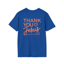 Load image into Gallery viewer, Thank You Jesus for Everything T-Shirt | Christian Faith Tee Coral
