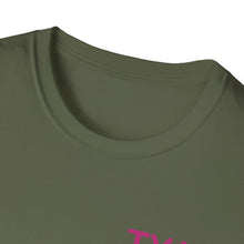 Load image into Gallery viewer, Thank You Jesus T-Shirt | Christian Faith Tee, PINK script heart
