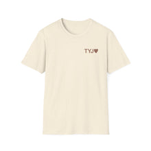 Load image into Gallery viewer, Thank You Jesus Script Tee | T-Shirt, Faith Christian Religious Typography Chocolate
